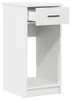 vidaXL Armadio per computer con cassetto bianco 35x45x77 cm Anteprima dell’immagine prodotto 4