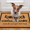 Relaxdays Fußmatte KOMM WIEDER, aus Kokosfasern, Produktbild-Vorschau 5