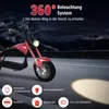 E-Motorroller M1P-Rot 60V 2000W Motor 30AH 45km/h Bis zu Produktbild-Vorschau 6