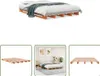 The Living Store Palettenbett Wachsbraun 140x200 cm Produktbild-Vorschau 1