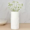 Ceramiczny wazon FLOWER, Ø 12 x 25 cm, biały Podgląd zdjęcia produktu 2
