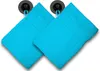 2er Set Waschhandschuhe Waschlappen türkis 16x21 cm Frottee Produktbild-Vorschau 1