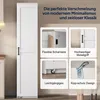 Armoire haute 40x40x183, avec étagères derrière la porte, Voir les images du produit 20