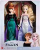 Product packaging for a set of Disney Frozen dolls, featuring Anna and Elsa. Náhled obrázku produktu
