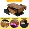Konferenční stolek TWSOUL Moderní konferenční stolek s LED Náhled obrázku produktu 2