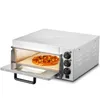 A commercial pizza oven with a pizza inside, shown on a white background. Produktbild-Vorschau