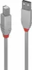 Lindy 36685, 5 m, USB A, USB B, USB 2.0, 0,48 Gbit/s, Grau Produktbild-Vorschau 3