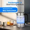 ProfiCook Wasserkocher Edelstahl | 1 Liter | blau Produktbild-Vorschau 4