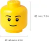 LEGO Aufbewahrungskopf (Größe S) – Junge Produktbild-Vorschau 4
