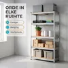 IvoQ Stellingkast – 180 x 90 x 40 cm – 5 Verstelbare Productafbeelding-voorbeeld 6