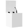 vidaXL Truhe Weiß 40x42x46 cm Holzwerkstoff Produktbild-Vorschau 6