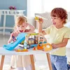 Hape Puppenhaus Abenteuerbus Holz Camper mit Zubehr Produktbild-Vorschau 15