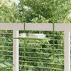 vidaXL Balkontisch Grün 60x40 cm Stahl Produktbild-Vorschau 2
