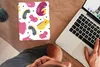 MuchoWow® Mauspad Mousepad Dino - Muster - Kind - Rosa - Produktbild-Vorschau 3