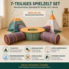 Tenda da gioco COIL per bambini, set da 7 pezzi con tunnel Anteprima dell’immagine prodotto 11