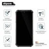 A product image showcasing a phone screen protector with various feature icons and text. Náhled obrázku produktu