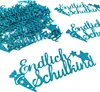 Oblique Unique Endlich Schulkind Konfetti türkis für Produktbild-Vorschau 3