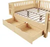 okwish Kinderbett 140×200 mit Sicherheitsgeländer und Produktbild-Vorschau 8