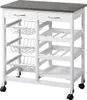 Kesper Küchenwagen 66x36x76 cm Servierwagen mit Schubladen Produktbild-Vorschau 1