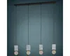 Lampada a sospensione a 4 luci HxL 110x92,5 cm nero/grigio Anteprima dell’immagine prodotto 2