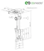 conecto Deckenhalterung für Fernseher, geeignet für 13-27 Produktbild-Vorschau 6