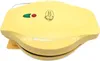 A yellow waffle maker is shown against a white background. Podgląd zdjęcia produktu
