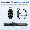 Siltcon® Smartwatch Pro Herren & Damen Schwarz – Produktbild-Vorschau 11
