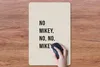 MuchoWow® Mauspad Mousepad Zitate - Nein Mikey, nein, nein, Produktbild-Vorschau 3