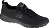 A black Skechers Flex Appeal 3.0 shoe is shown from the side against a white background. Podgląd zdjęcia produktu