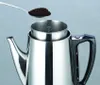Close-up of a coffee percolator with coffee grounds being added. Anteprima dell’immagine prodotto