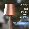 charlique® LED Akku Tischlampe mini (Doppelpack) - Dinner Produktbild-Vorschau 5
