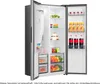 Hisense Hi5 Freistehend Side-by-Side-Kühlschrank, Inox, 528 Produktbild-Vorschau 5
