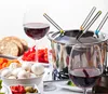 Vidličky na fondue z nerezové oceli se žáruvzdornou Náhled obrázku produktu 2