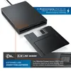 CSL Diskettenlaufwerk Externes USB Diskettenlaufwerk FDD Produktbild-Vorschau 3