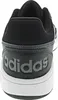 The back view of a black Adidas sneaker. Produktbild-Vorschau