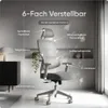 DESKSPACE Move Ergonomischer Bürostuhl - Höhenverstellbarer Produktbild-Vorschau 3
