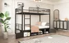 Sweiko ijzeren bedframe, stapelbed, open schoenenkast, Productafbeelding-voorbeeld 13