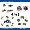 TOSY Magnet Fidget Spinner Mini – 8 Bausteine, 3-in-1: Produktbild-Vorschau 3