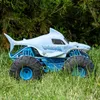 Monster Jam Megalodon Storm (hellblau, 1:15) Produktbild-Vorschau 15
