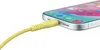 QUALO Nylon USB-C auf USB-C Kabel – 1,5 m, 3 A, Gelb Produktbild-Vorschau 11