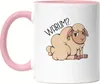 Warum Tier Essen Tasse Rosa Vegan Vegetarier Geschenkidee Produktbild-Vorschau 1