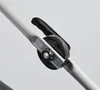 A close-up view of a mechanical adjustment mechanism on a metal tube. Produktbild-Vorschau