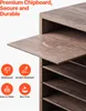 SucceBuy Organisateur de littérature en bois avec 27 Voir les images du produit 3