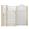Lit mezzanine pour enfant 90 x 200 cm en pin et MDF, lit Voir les images du produit 18