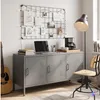 Industrial Sideboard Stahl Schrank Lowboard Spind 120 x 40 Produktbild-Vorschau 4