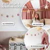 Handgemachte Wimpelkette für Kinderzimmer aus Musselin Produktbild-Vorschau 2