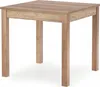 Esstisch - Braun - 80 x 80 cm - Esszimmertisch Aus Holz - Produktbild-Vorschau 1