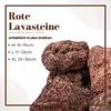 Aquarium Natursteine Lavastein rot 10 Kg Mix Größe M bis L Produktbild-Vorschau 2