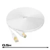 LAN Kabel Cat 8 Flach 0,5m Weiß – Netzwerkkabel RJ45 Produktbild-Vorschau 6
