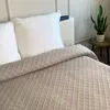 Narzuta Ma Łóżko Kapa Pled Parla 3D Taupe 220x240 cm Podgląd zdjęcia produktu 2